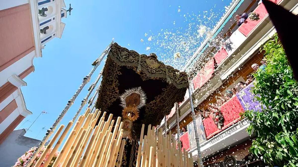 Hermandad de El Cerro. Virgen de los Dolores.