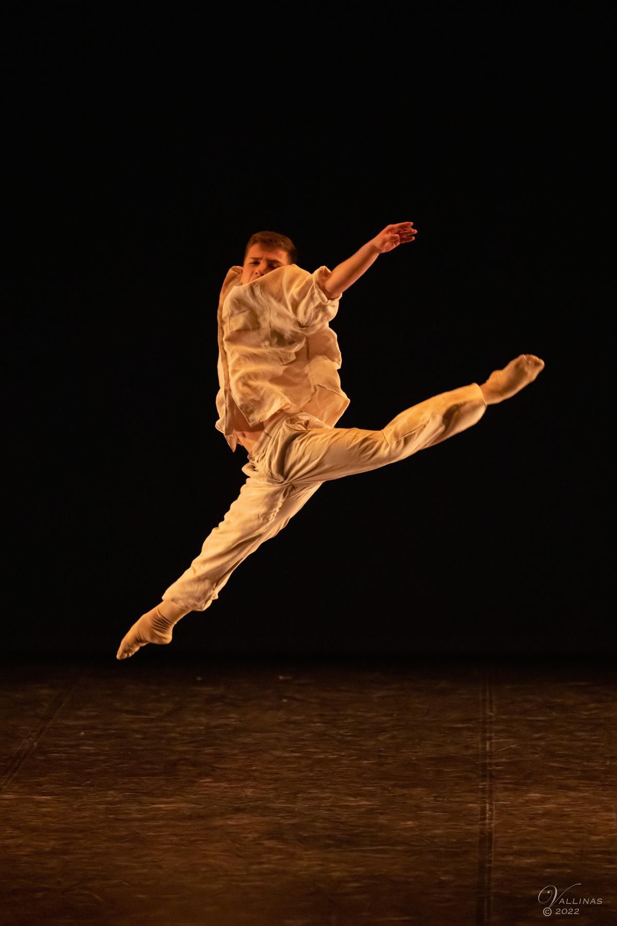 El bailarín Samuel Olariaga.
