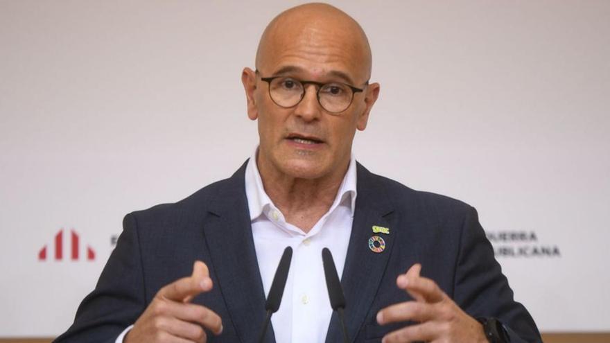 Raül Romeva, que coordina la ponència política d’ERC | MARCOUIF/EP