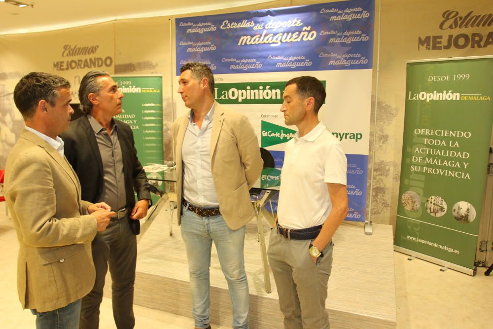 Sergio Scariolo, Teo Bravo y Enrique Agüera participan en el interesante coloquio organizado por La Opinión de Málaga