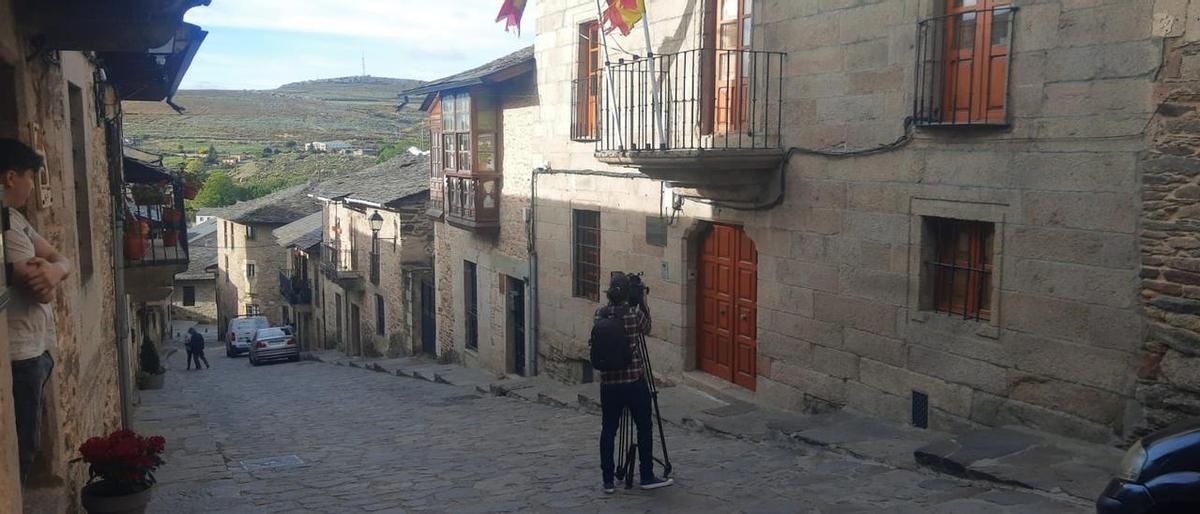 El Juzgado de Puebla de Sanabria, esta mañana de martes, 9 de mayo.