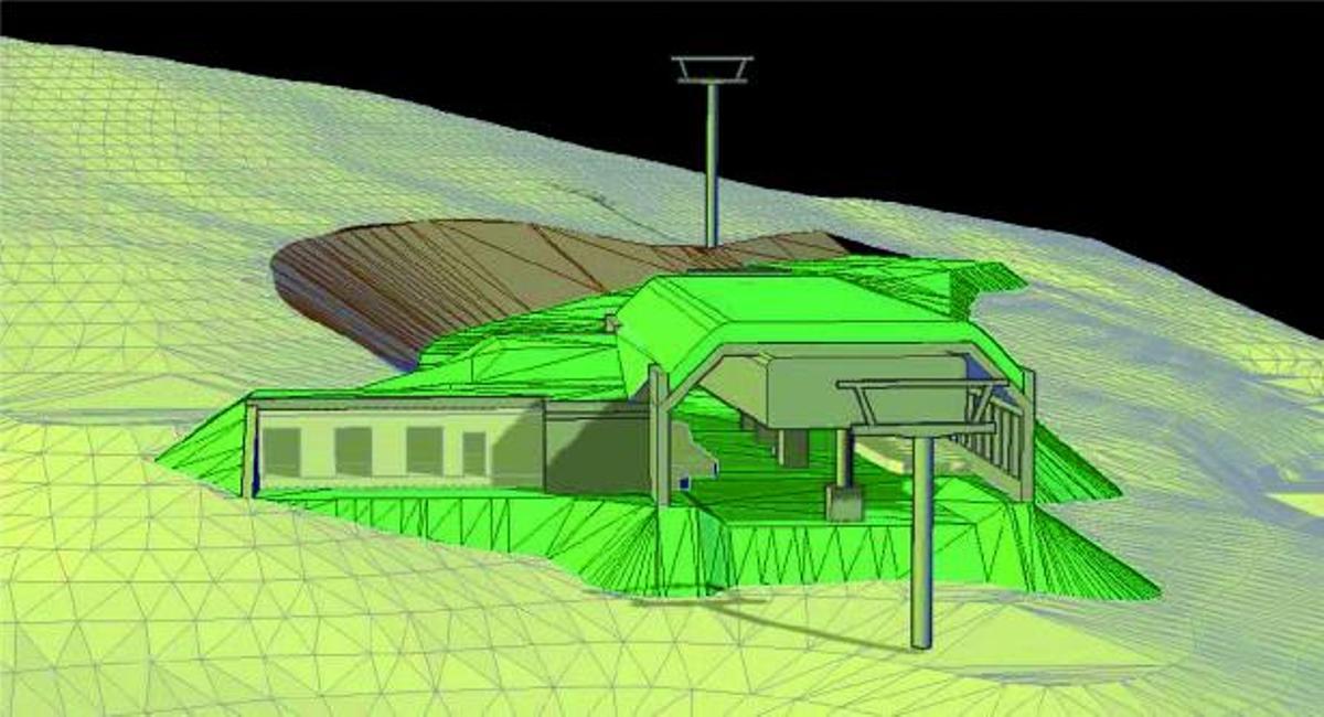 Proyecto de la estación de Canal Roya. | S. E.