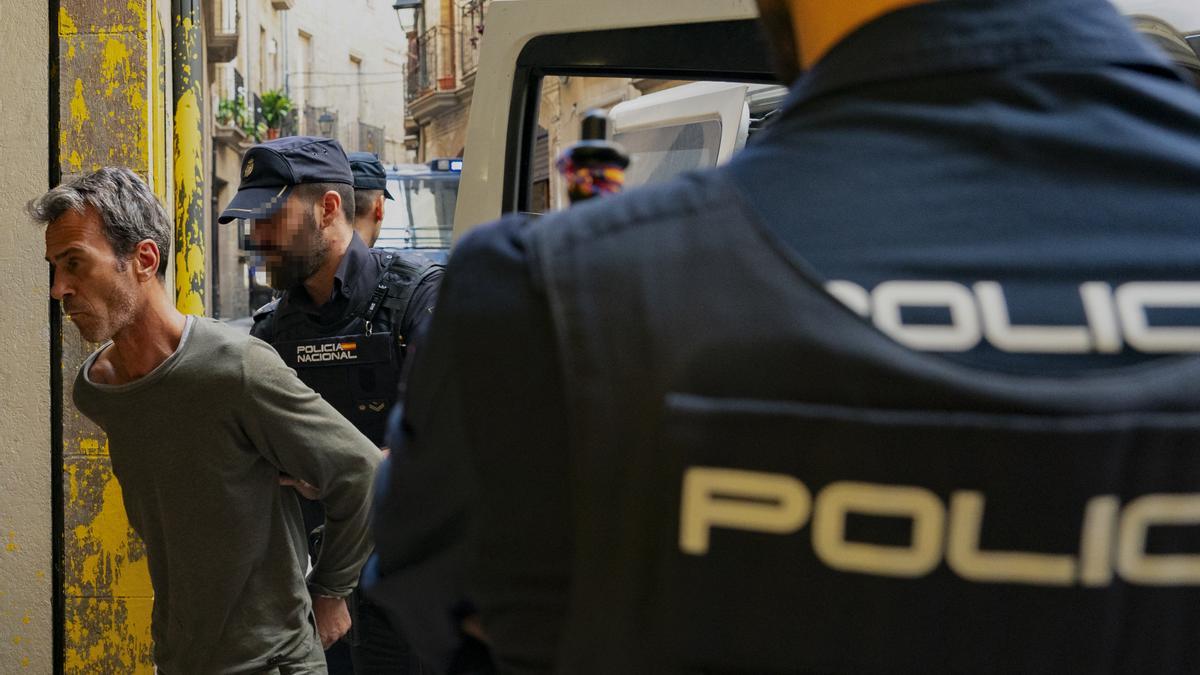 Un dels detinguts acusats de boicotejar la Vuelta a l'entrada dels jutjats de Solsona