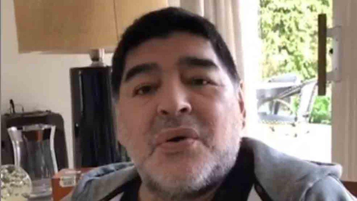 Maradona responde a los rumores