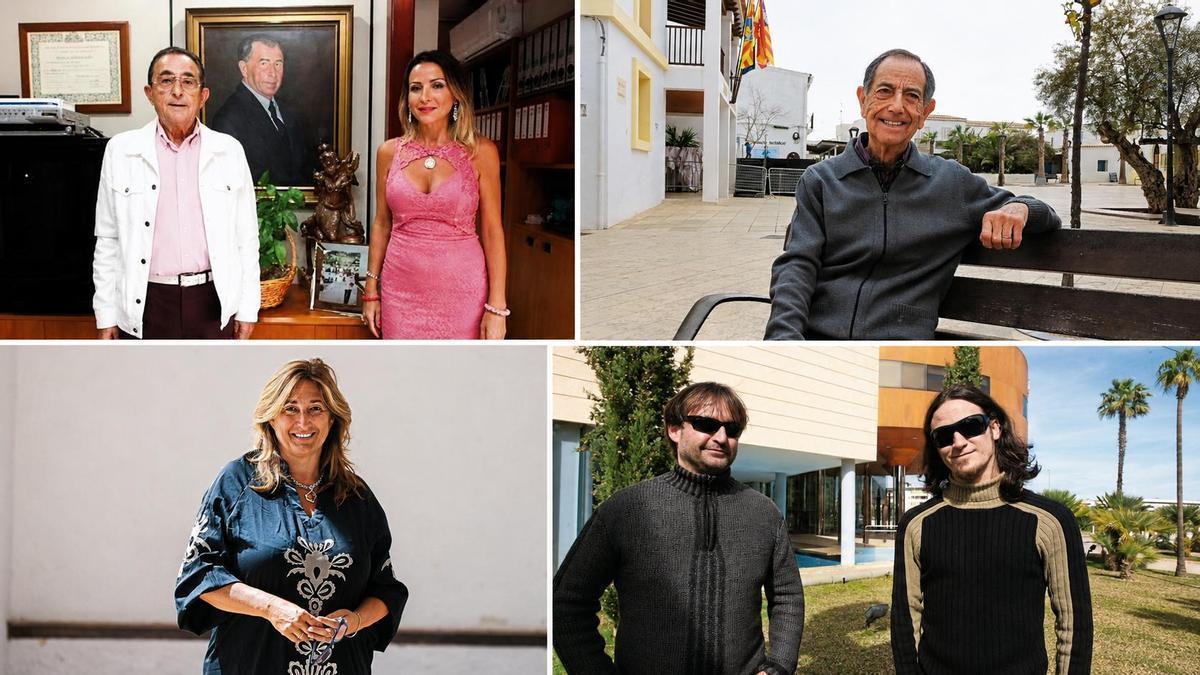 Los premiados: Fita Ibicentro, Isidor Torres, Maite Alvite y Ressonadors.