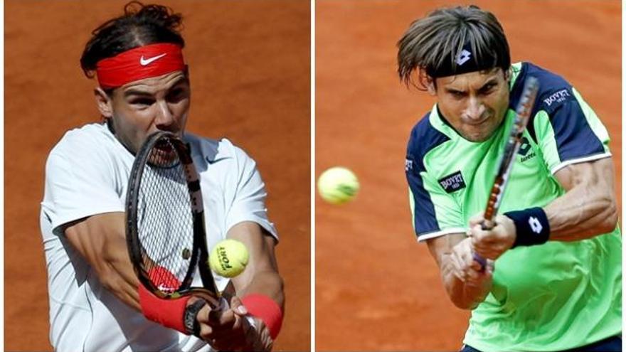 Rafa Nadal y David Ferrer se citan en cuartos de final