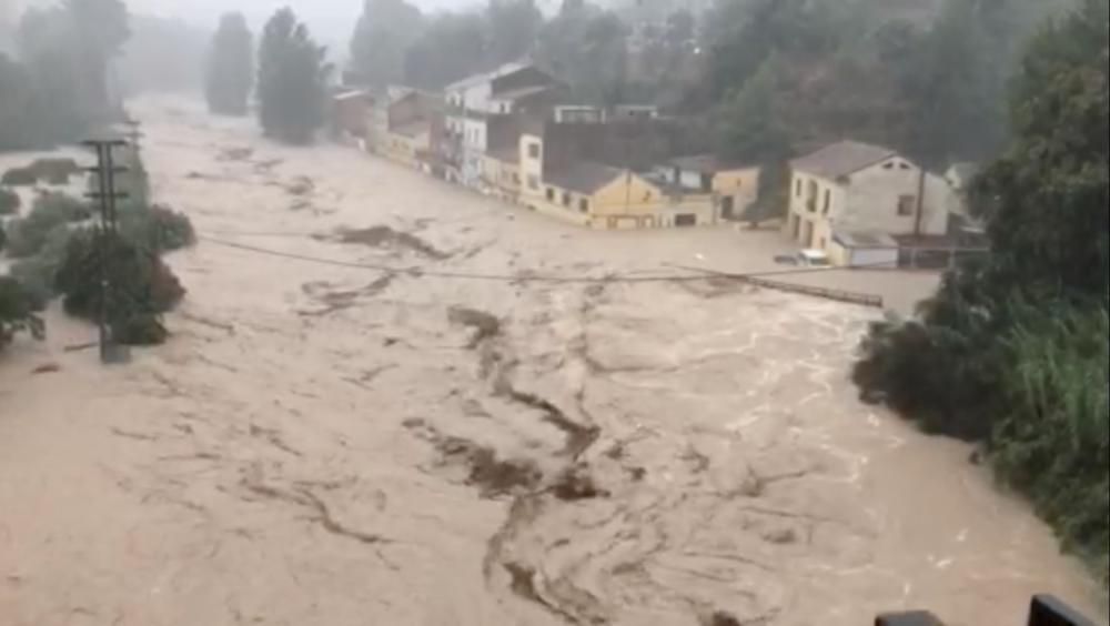 Pluges torrencials al sud-est d'Espanya