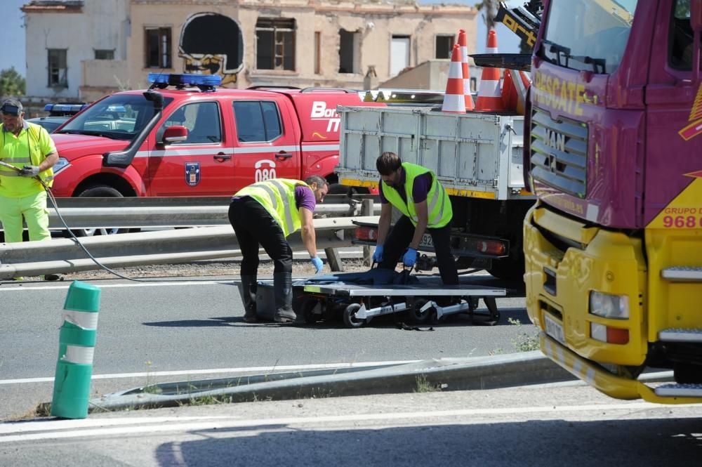 Las imágenes del accidente