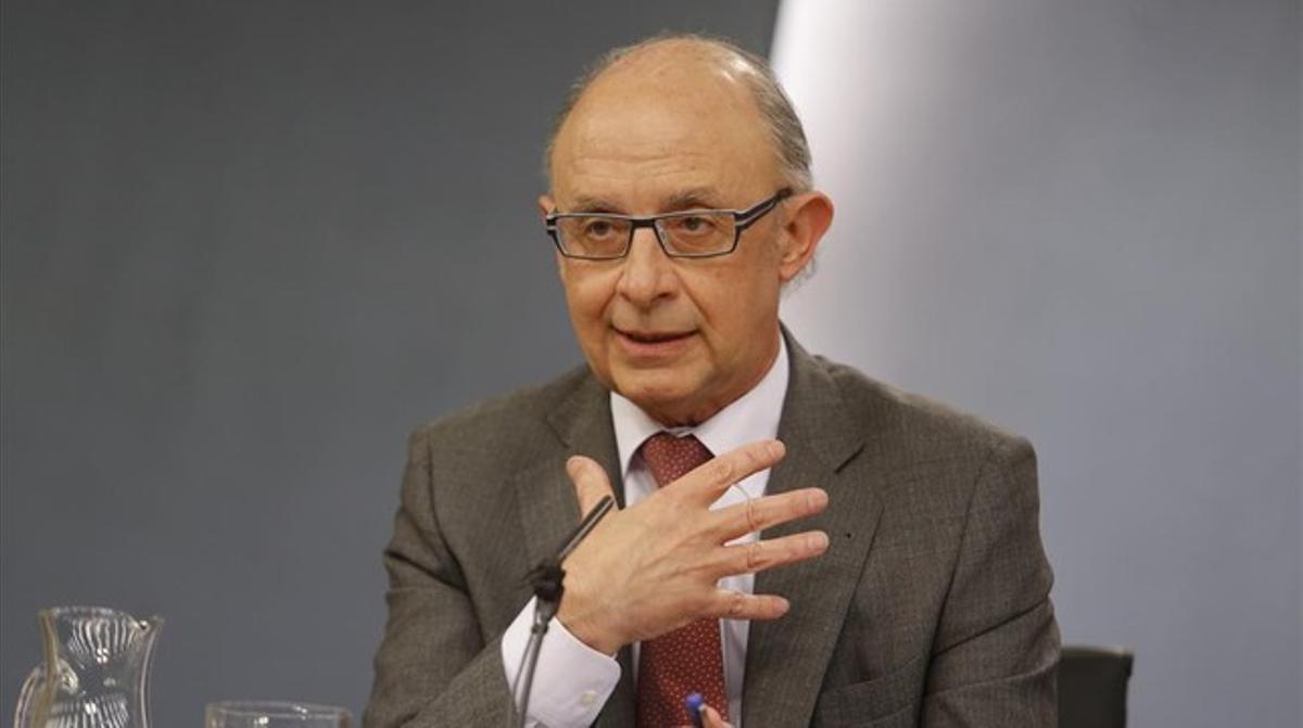 El ministro de Hacienda y Administraciones Públicas, Cristóbal Montoro.