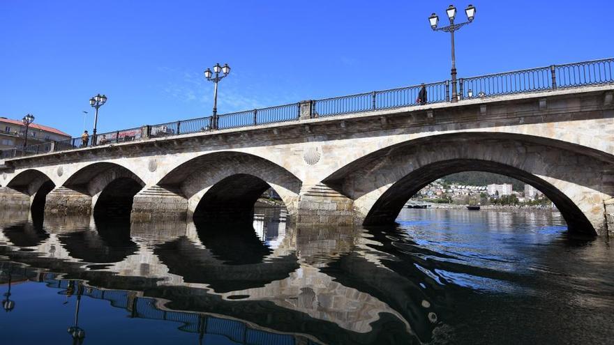 El puente de O Burgo. // G. Santos