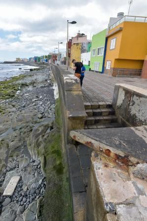 05-08-2019 LAS PALMAS DE GRAN CANARIA. Deterioro del Paseo de San Cristobal  | 05/08/2019 | Fotógrafo: Andrés Cruz