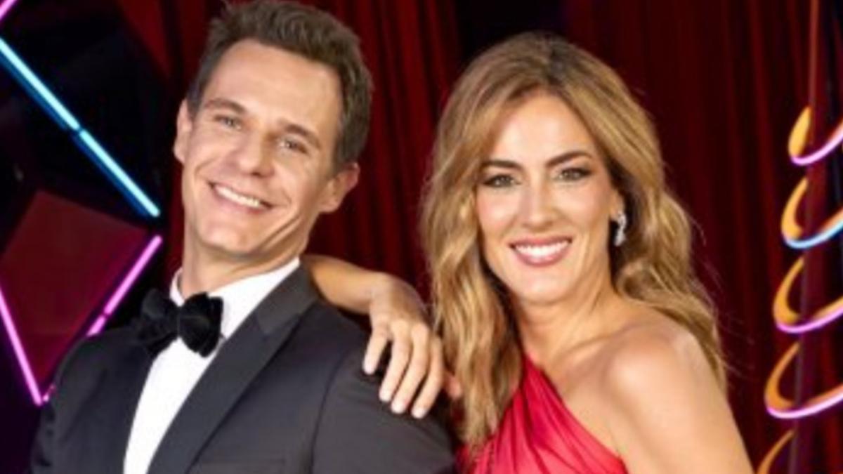 Christian Gálvez y Verónica Dulanto, pareja de presentadores de 'Nochebuena contigo'