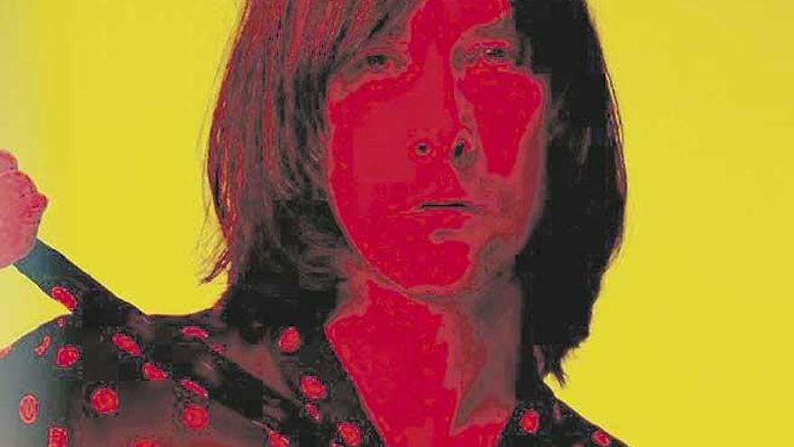 El cantante de Primal Scream, Bobby Gillespie.