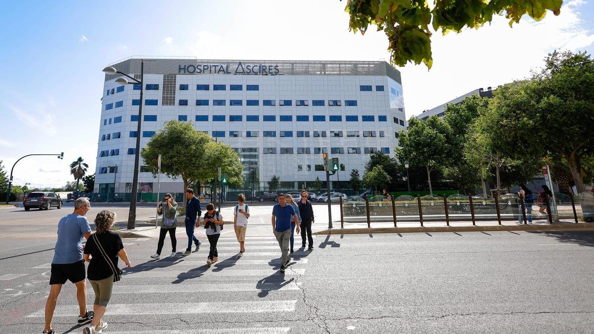 El hospital de Ascires en el Bulevard Sur abrirá a finales de año.