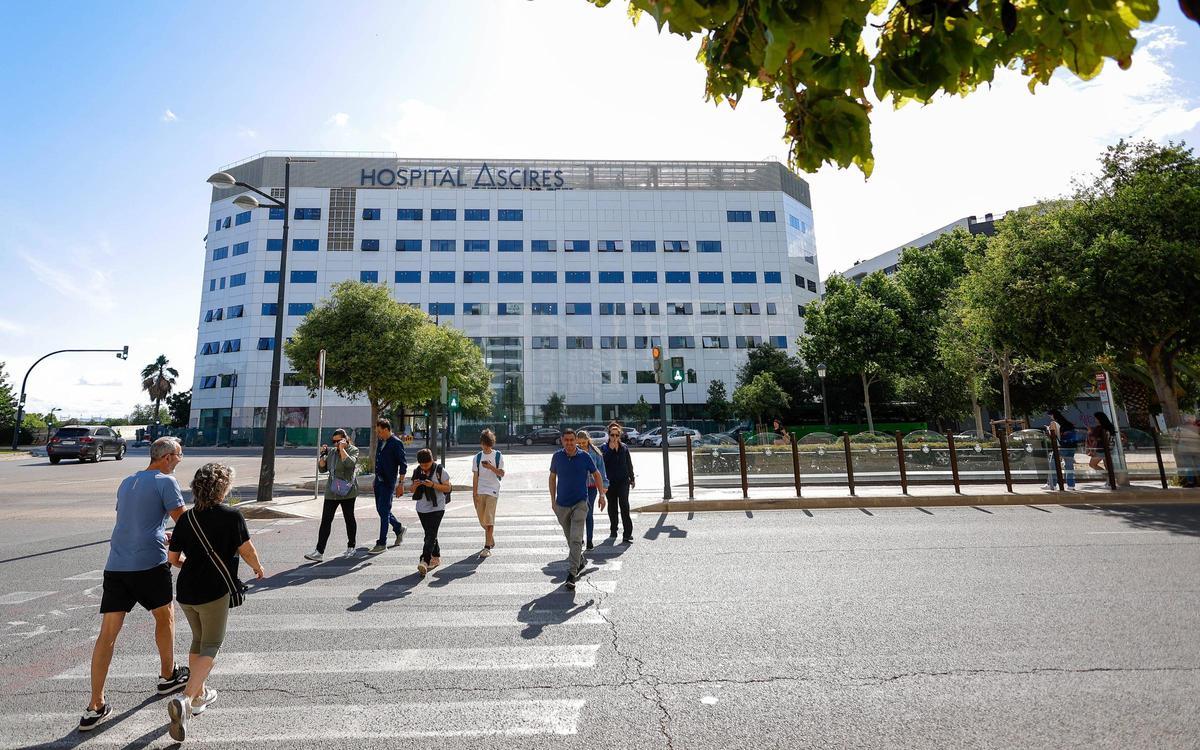 El hospital de Ascires en el Bulevard Sur abrirá a finales de año.