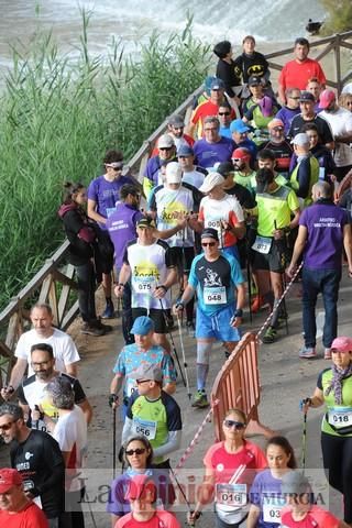 Marcha nórdica junto al Segura