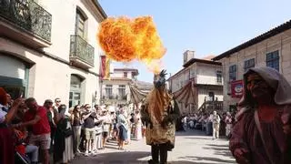 Calor y color en la 25 Feira Franca de Pontevedra