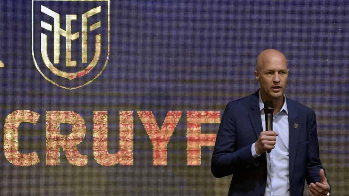 Jordi Cruyff, nuevo seleccionador de fútbol de Ecuador