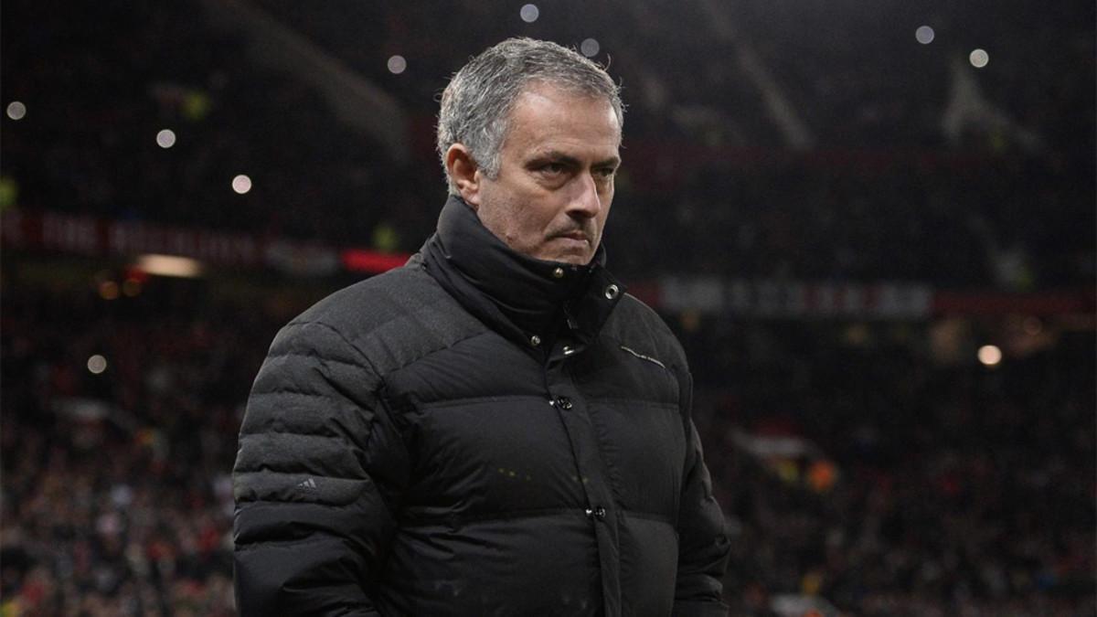 José Mourinho, entrenador del Manchester United