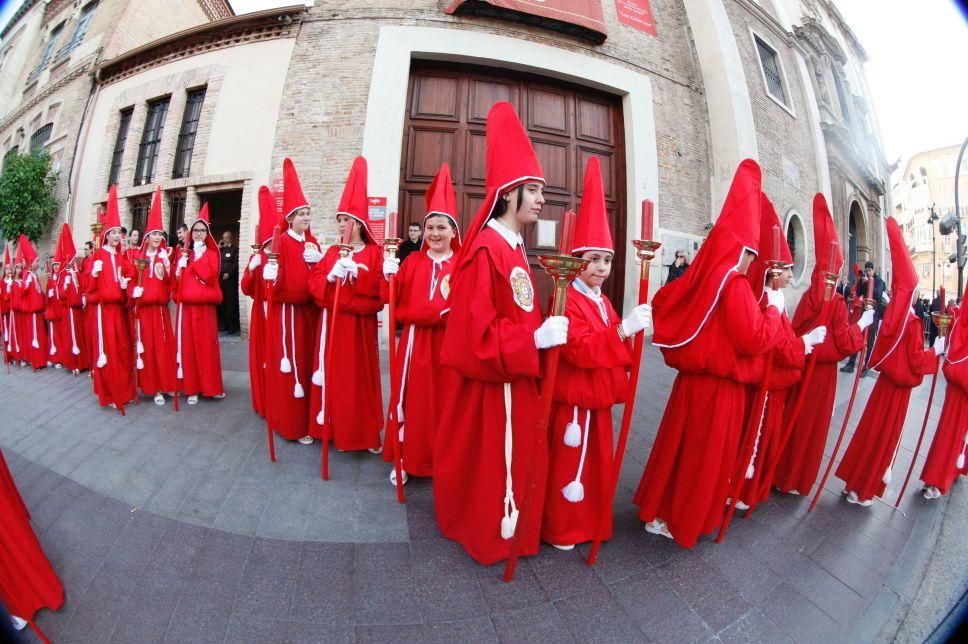 Miércoles Santo 'colorao' en Murcia