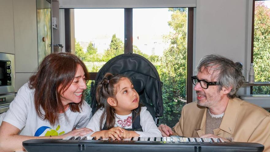 Un seareiro mundial e a Peixería chea: un bo día para o galego en Vilagarcía