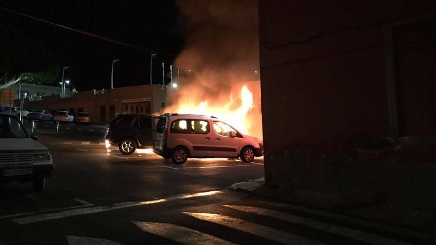 Incendio en Santa María de Guía (13/05/17)