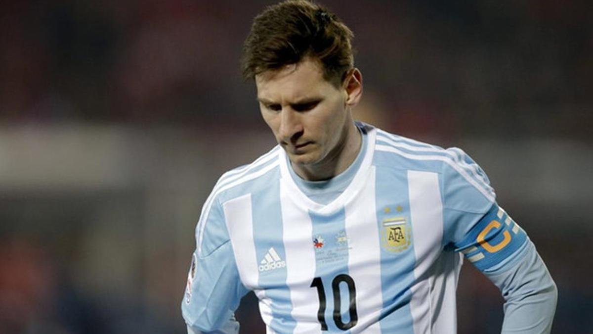 Messi agradeció el apoyo de los incondicionales