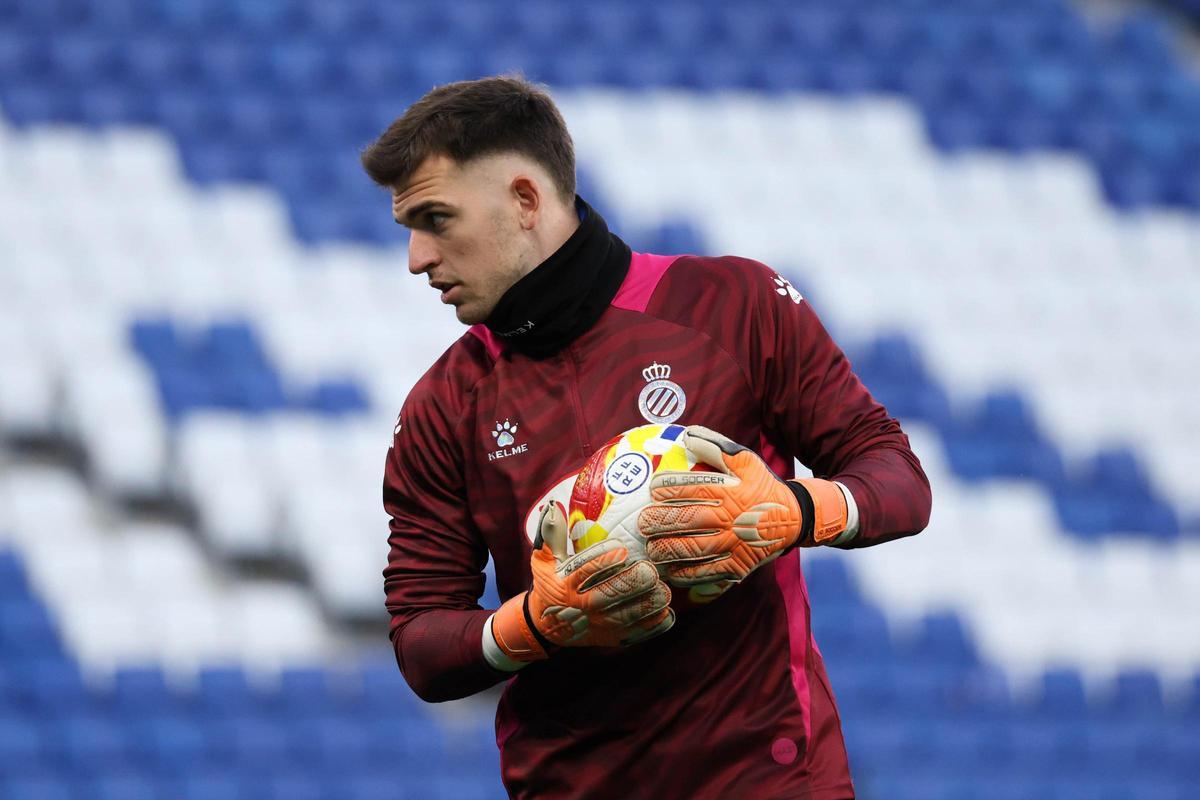 Àngel Fortuño, el portero de la Copa para Manolo González