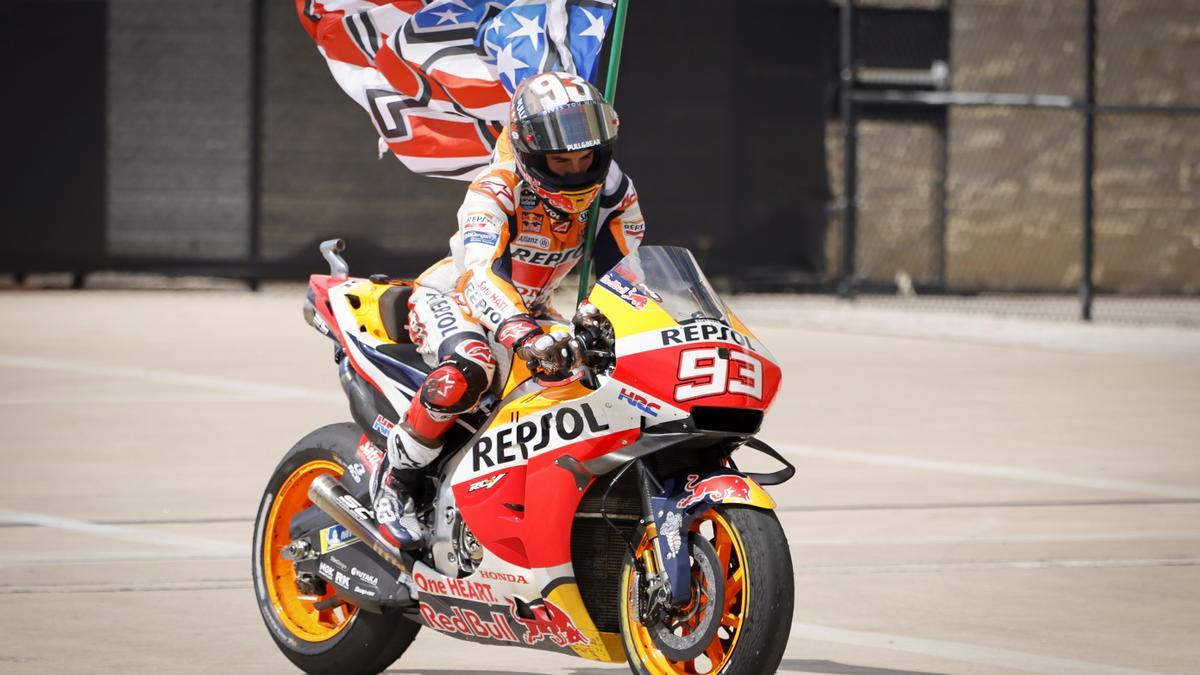 Marc Márquez vuelve a reinar en Austin.