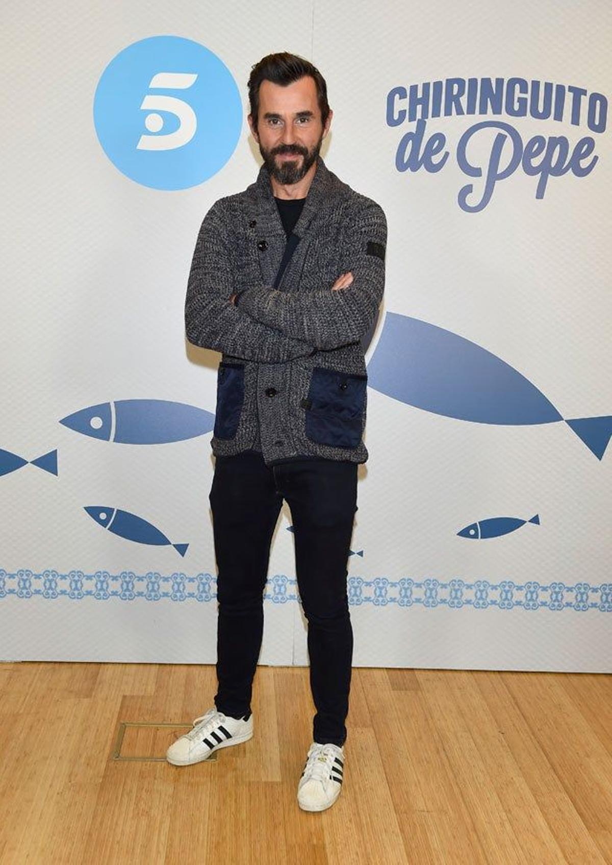 Santi Millán, en el estreno de la segunda temporada del 'Chiringuito de Pepe' en Madrid