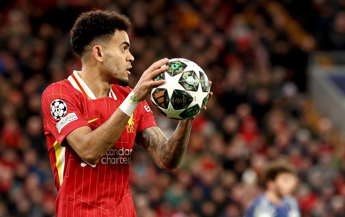 Luis Díaz, delantero del Liverpool