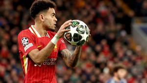 Luis Díaz, delantero del Liverpool