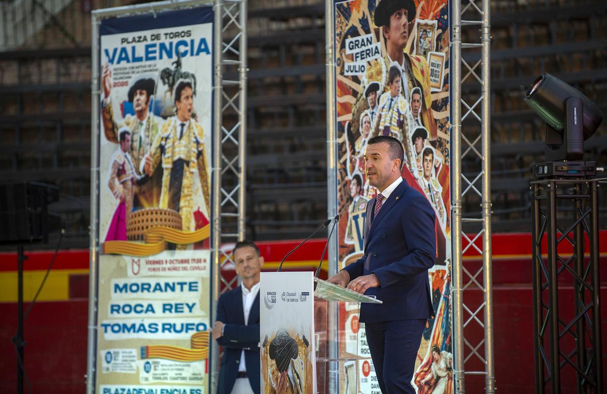 Así ha sido la presentación de los carteles taurinos de la Feria de Julio en València