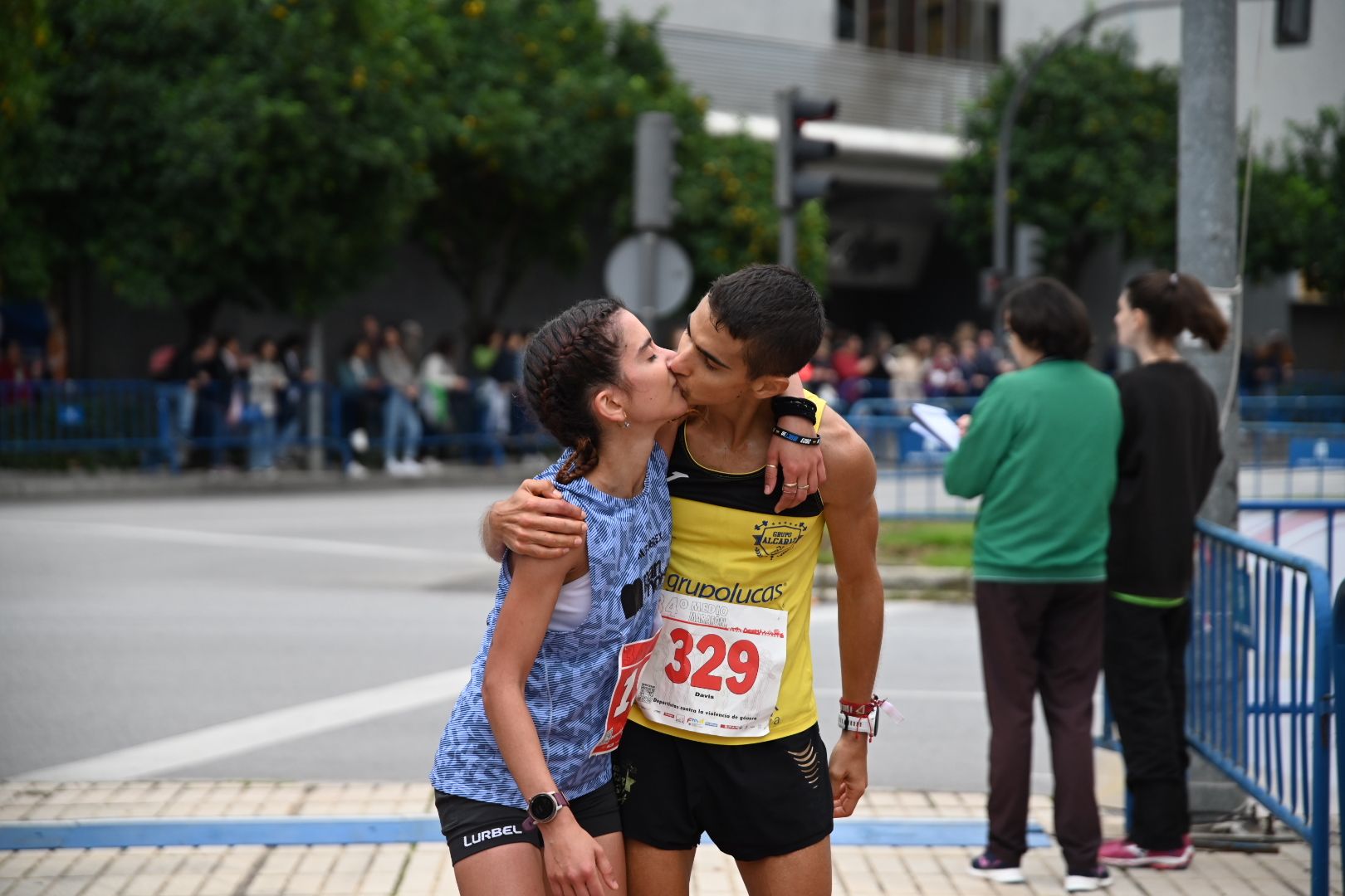 GALERÍA | Alexandre Miguel Carrilho y Gema Martín ganan el medio maratón Elvas-Badajoz