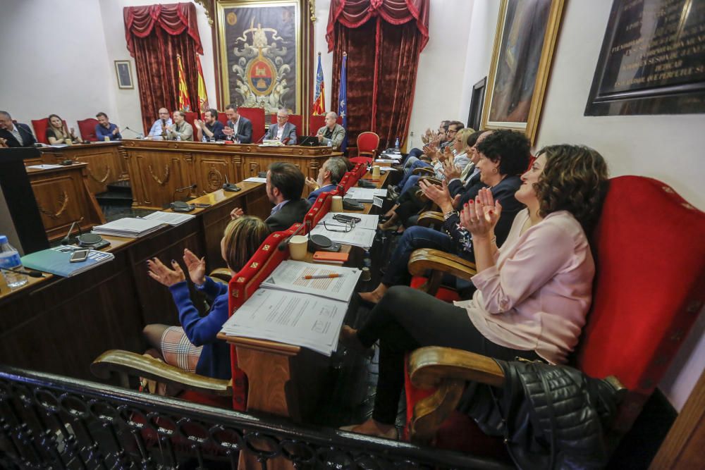 El último pleno ordinario de Elche