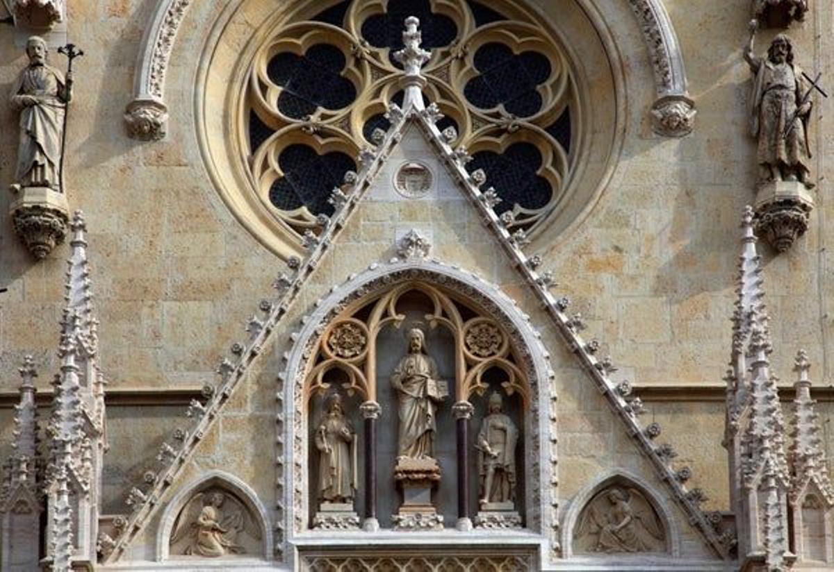 Catedral de la Asunción de la Santísima Virgen María de Zagreb.