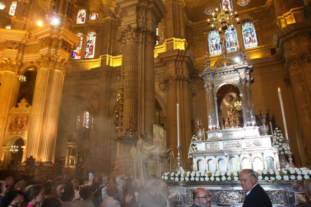 Procesión del Corpus en Málaga de 2018