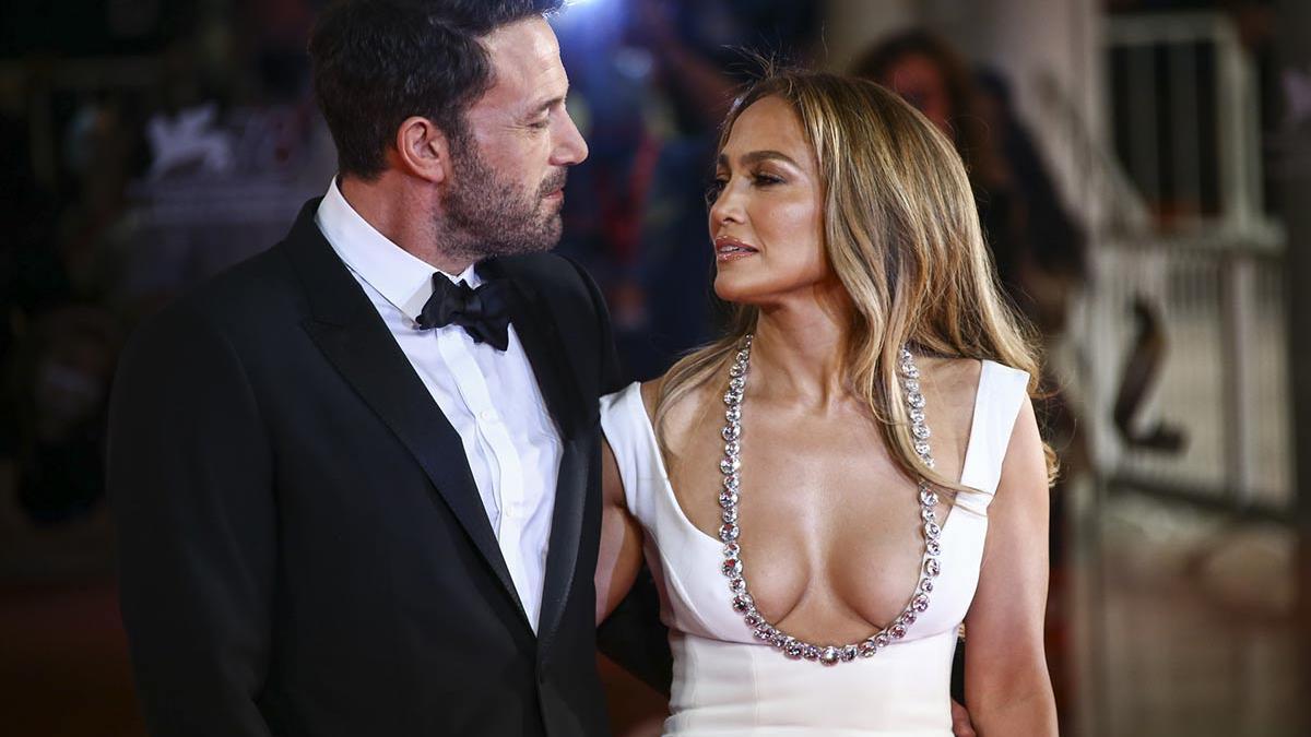 Ben Affleck y Jennifer Lopez en Venecia