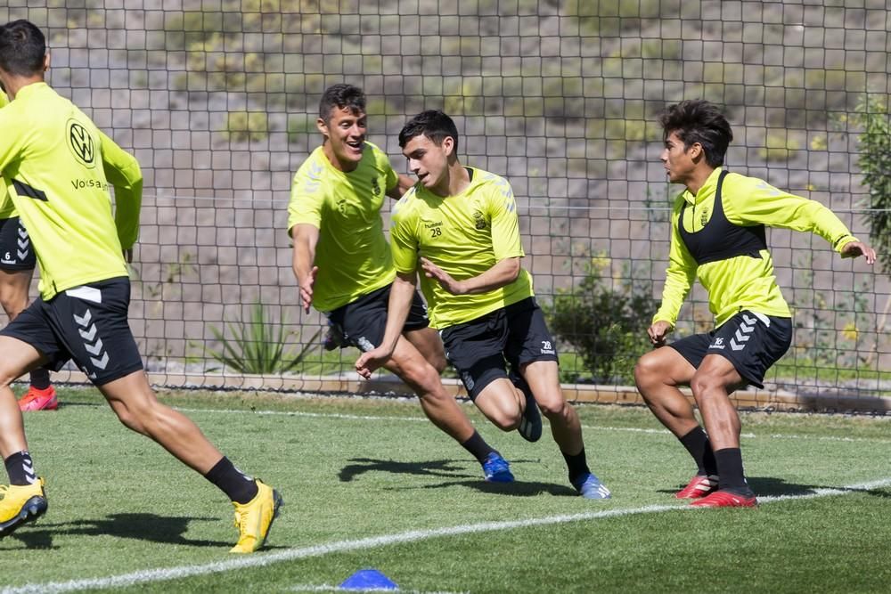 Entrenamiento de la UD Las Palmas