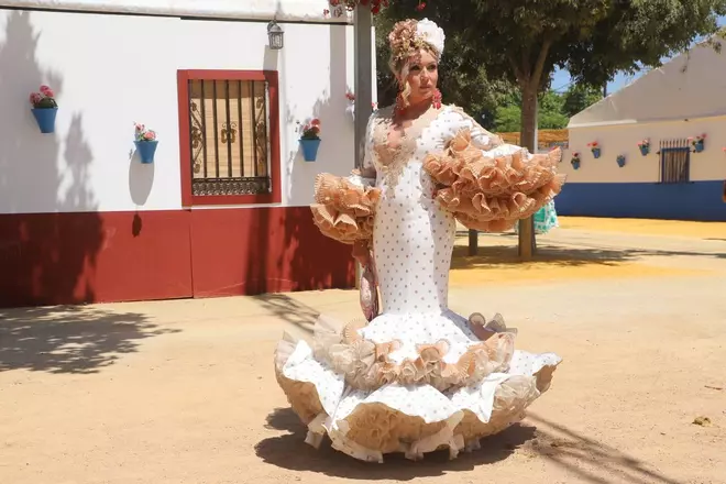 La moda flamenca en el sábado de Feria