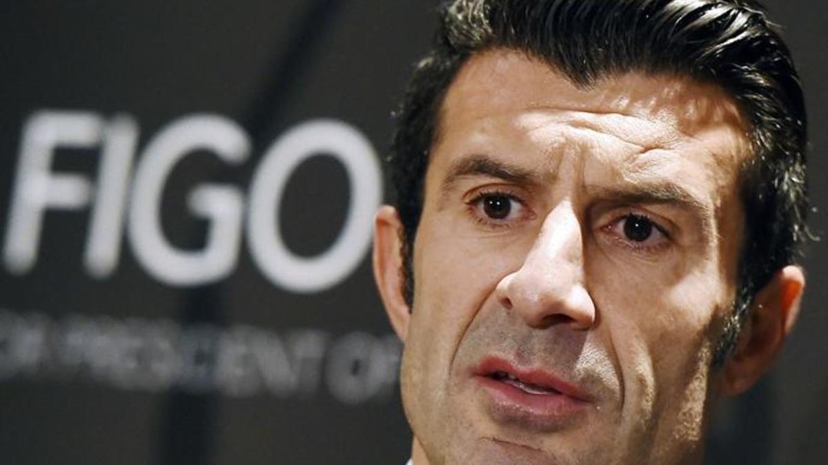 Luis Figo, exfutbolista portugués del Real Madrid