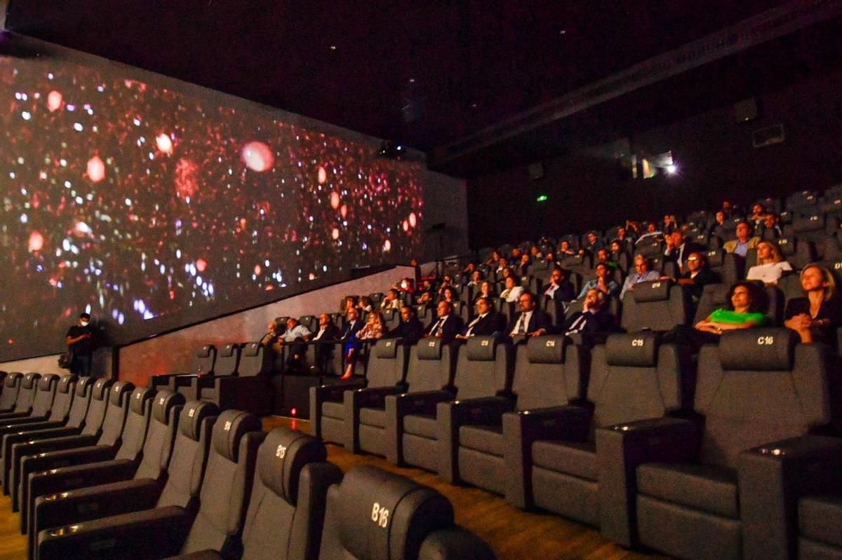 Inauguración de OCine, en el Centro Comercial 7 Palmas