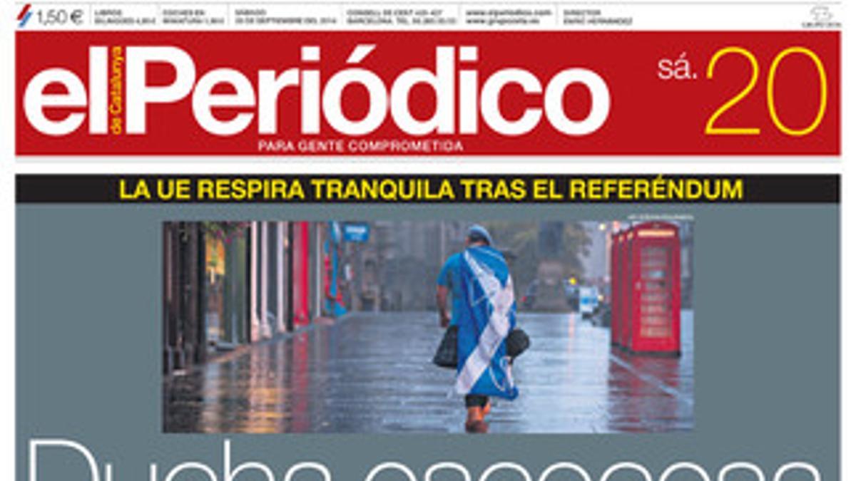 Portada de la edición del 20 de septiembre.