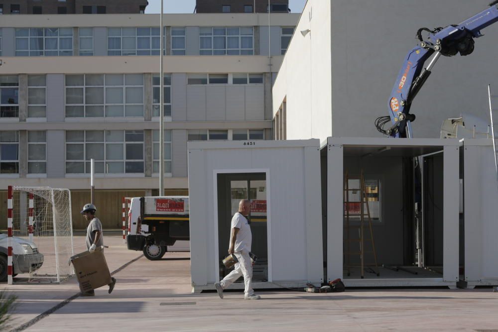 Basura en las calles de Alicante