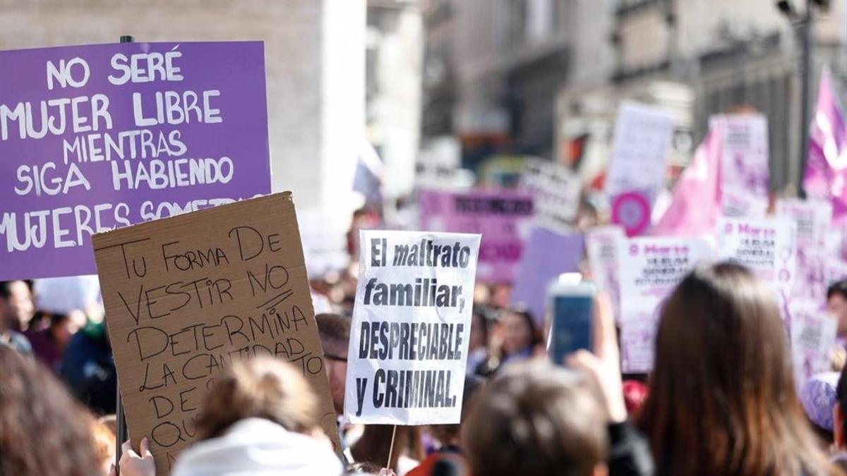 Manifestación del 8M en Madrid