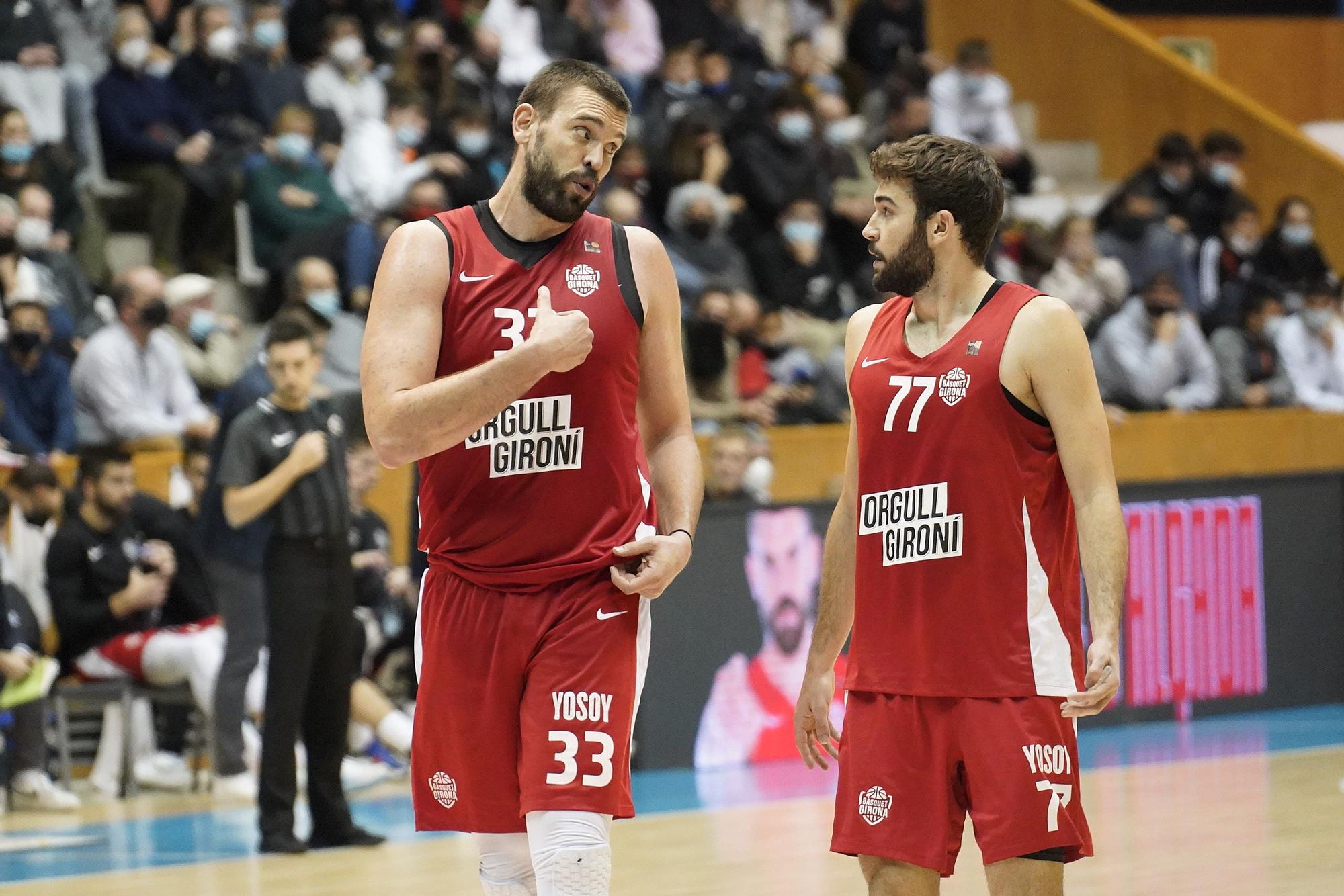 Marc Gasol impacta en el retorn a Girona davant 3.500 aficionats (89-47)