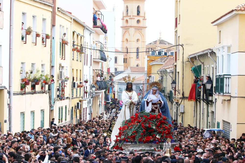 Traslado de Jesús Cautivo y la Virgen de la Trinidad.