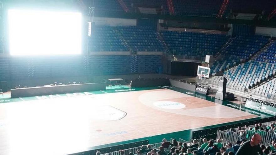 Pantalla gigante en el Martín Carpena para ver al Unicaja en la Final Four de la BCL