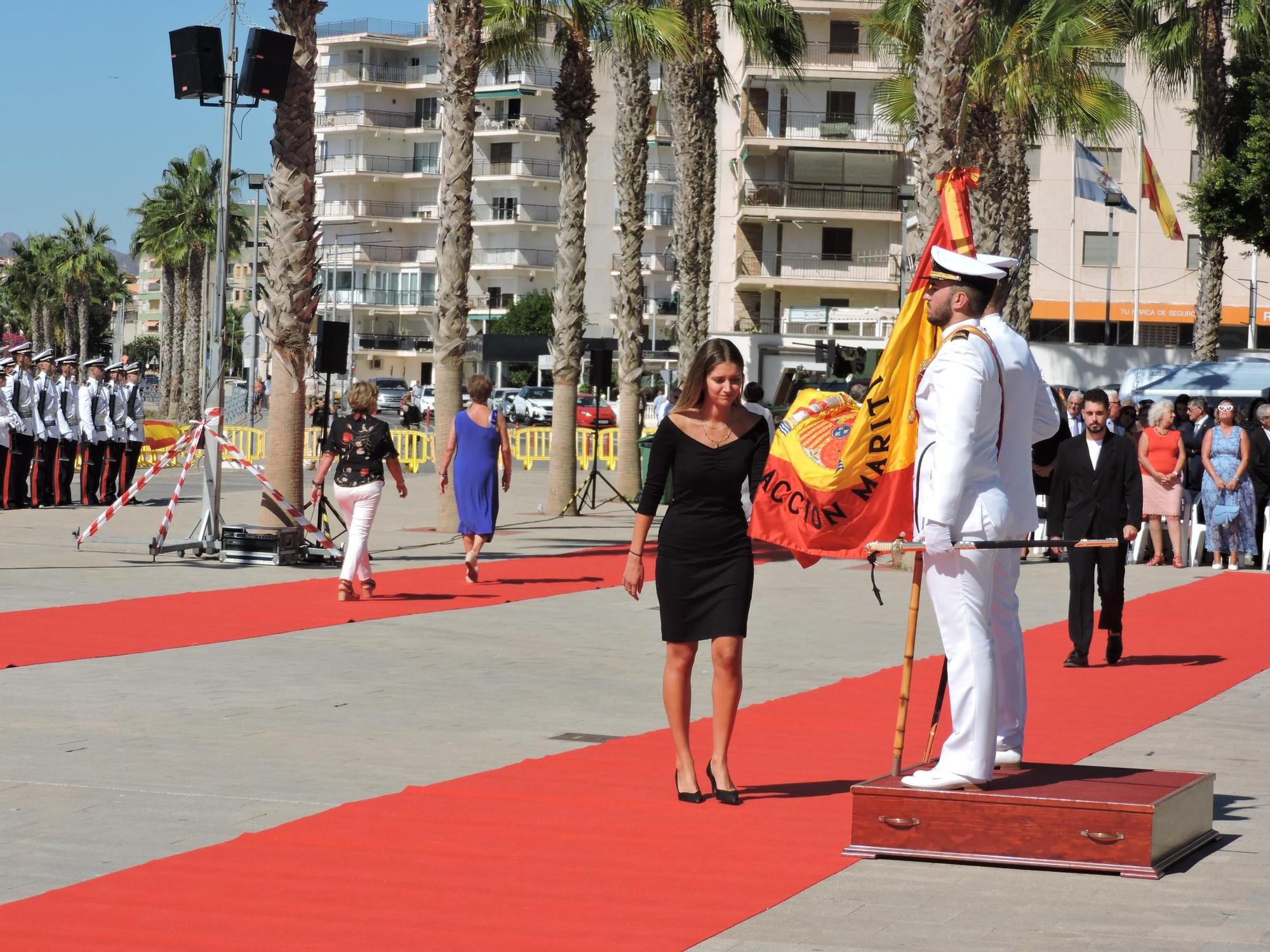 Jura de Bandera para personal civil en Águilas