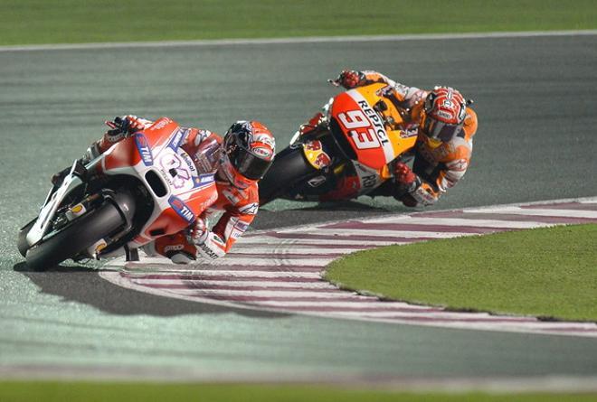 Calificación Gran Premio de Moto GP-Qatar